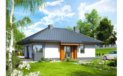 Едноетажна сглобяема къща EKO LIVING 80