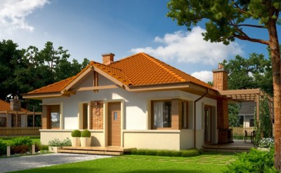 Едноетажна сглобяема къща EKO LIVING 62 Едноетажна сглобяема къща EKO LIVING 62