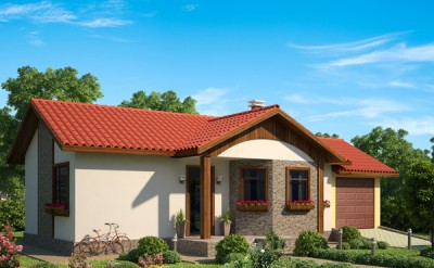Едноетажна сглобяема къща EKO LIVING 88 Едноетажна сглобяема къща EKO LIVING 88