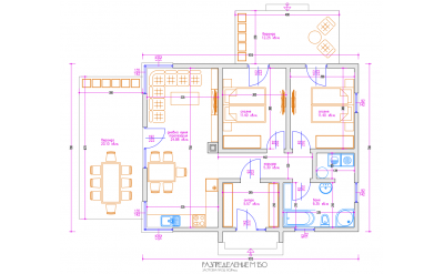 Едноетажна сглобяема къща EKO LIVING 80 Едноетажна сглобяема къща EKO LIVING 80